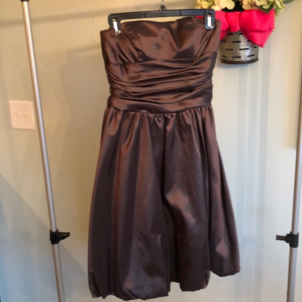 David Bridal’s Brown Dress